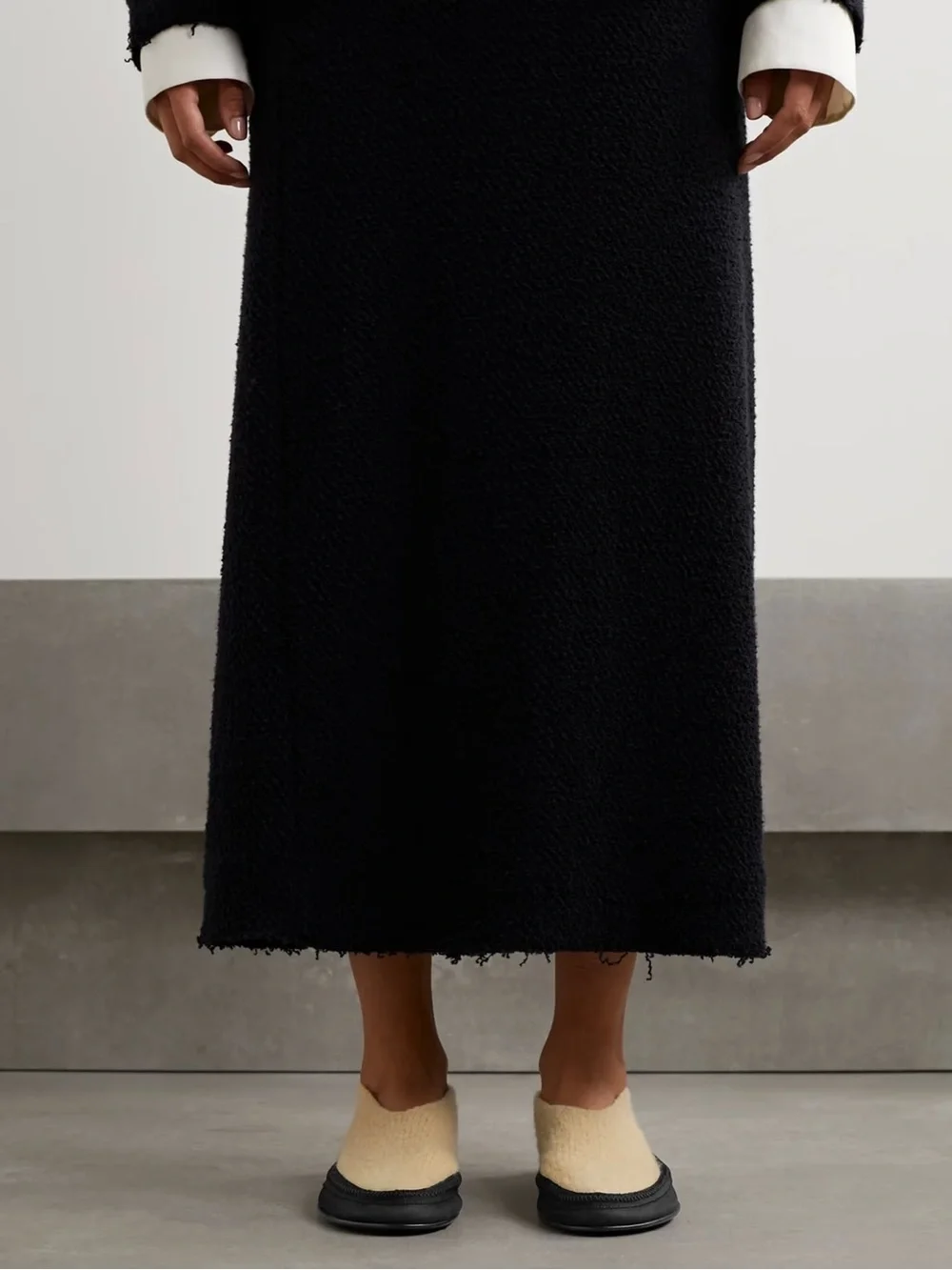 Size 40.5 The Row Fairy Cashmere Knit Flats
